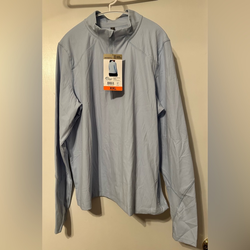 Mondetta women's quarter-zip active pullover